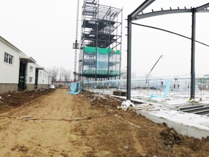 黑山縣胡家牧原飼料廠配電工程